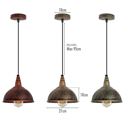 Brushed Brass Pendant Light Ceiling Pendant Lamp Shades~2010