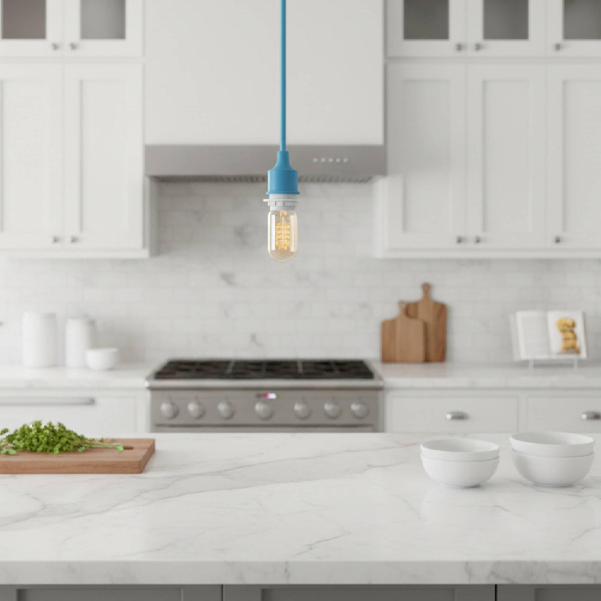 red hanging lamp fixture ceili