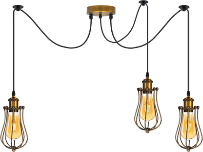 kitchen bar spider lamp light