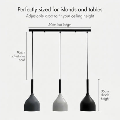 3 Way Pendant Light~4060