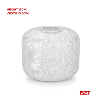 2Pack Glass Lamp Shade E27 Easy Fit Ceiling Pendant~4111