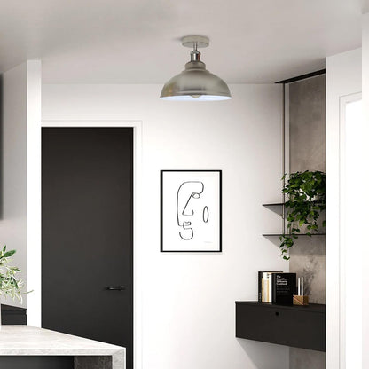 Industrial Modern Semi Flush Mount Ceiling Light~4064