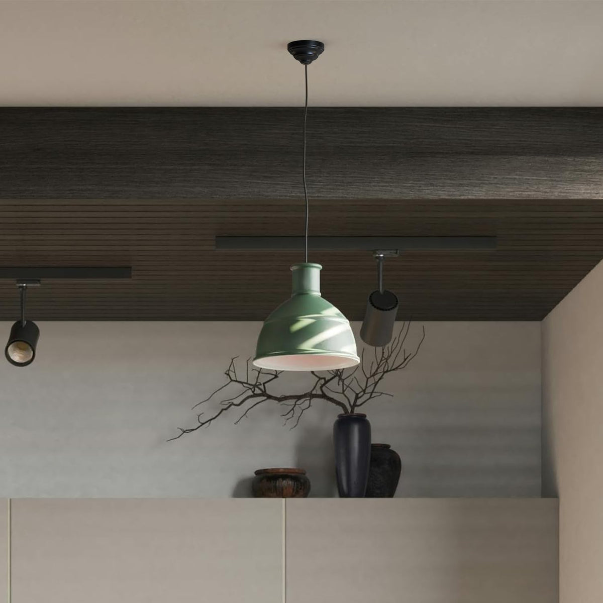 side entry cable cover ceiling