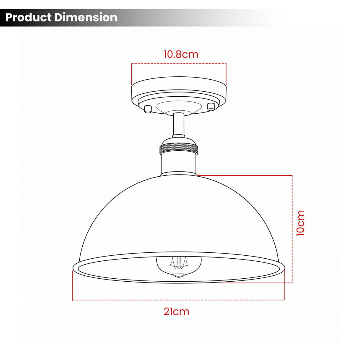 flush mount ceiling light