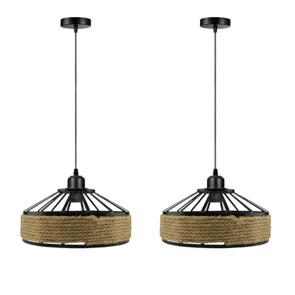 hemp rope ceiling light