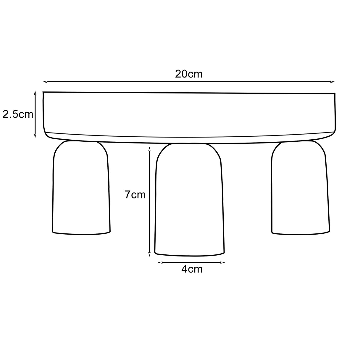 Metal 3 way ceiling light E27 lampholder