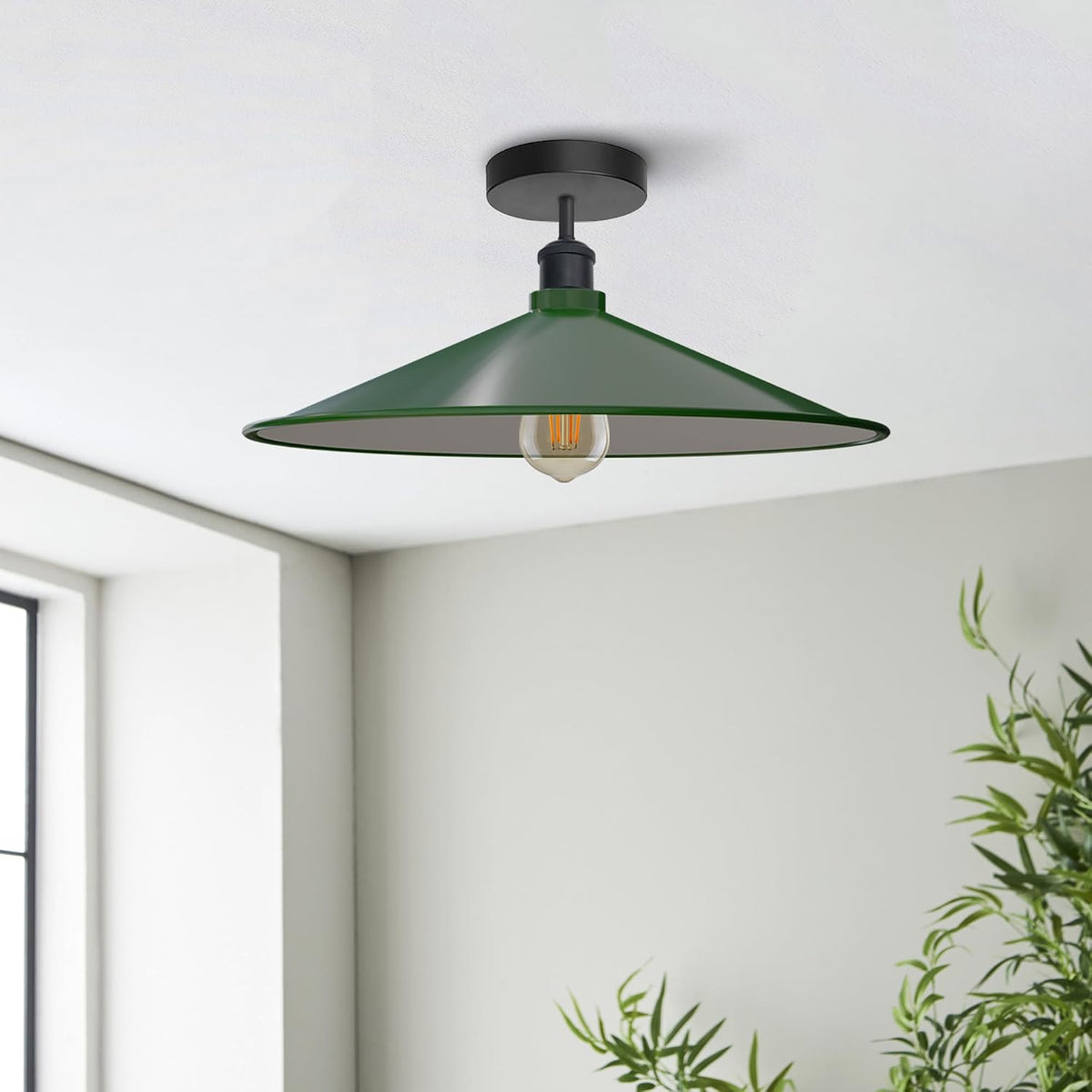 Vintage E27 Semi Flush Mount Metal Ceiling Lights~4069