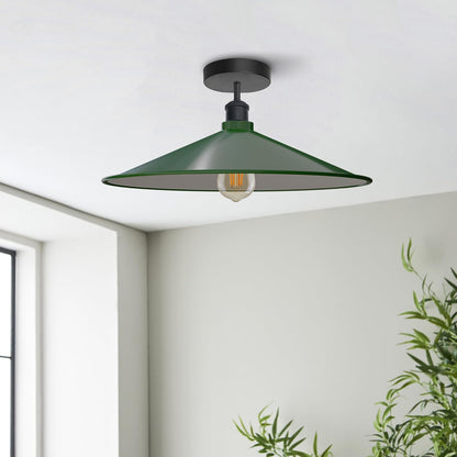 Vintage E27 Semi Flush Mount Metal Ceiling Lights~4069