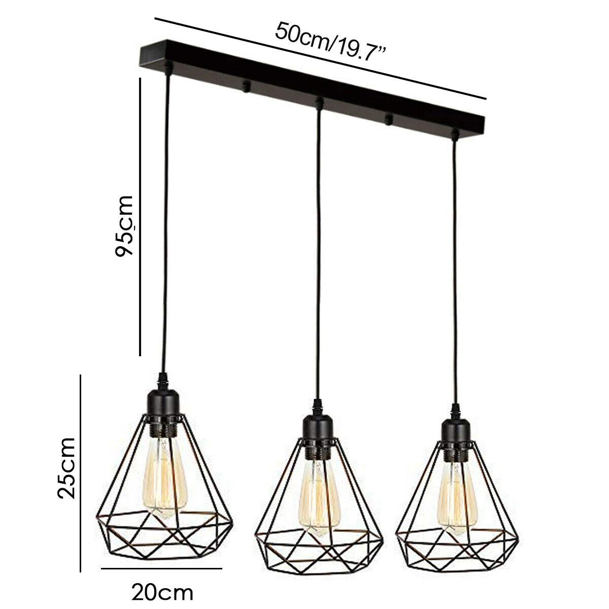 geometric ceiling shade lampsh