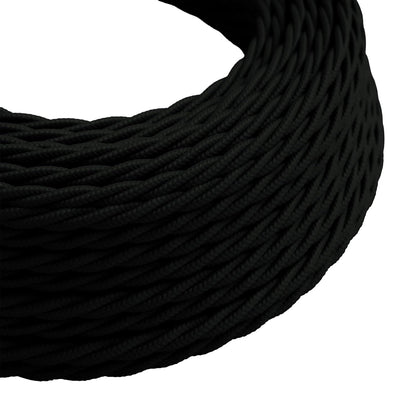 5m / 16.4ft 3 Core Electrical Cable Braided Cable LEDSone~4073