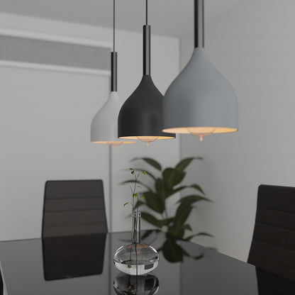 3 Way Pendant Light Triangle Metal Wire Cage~4059