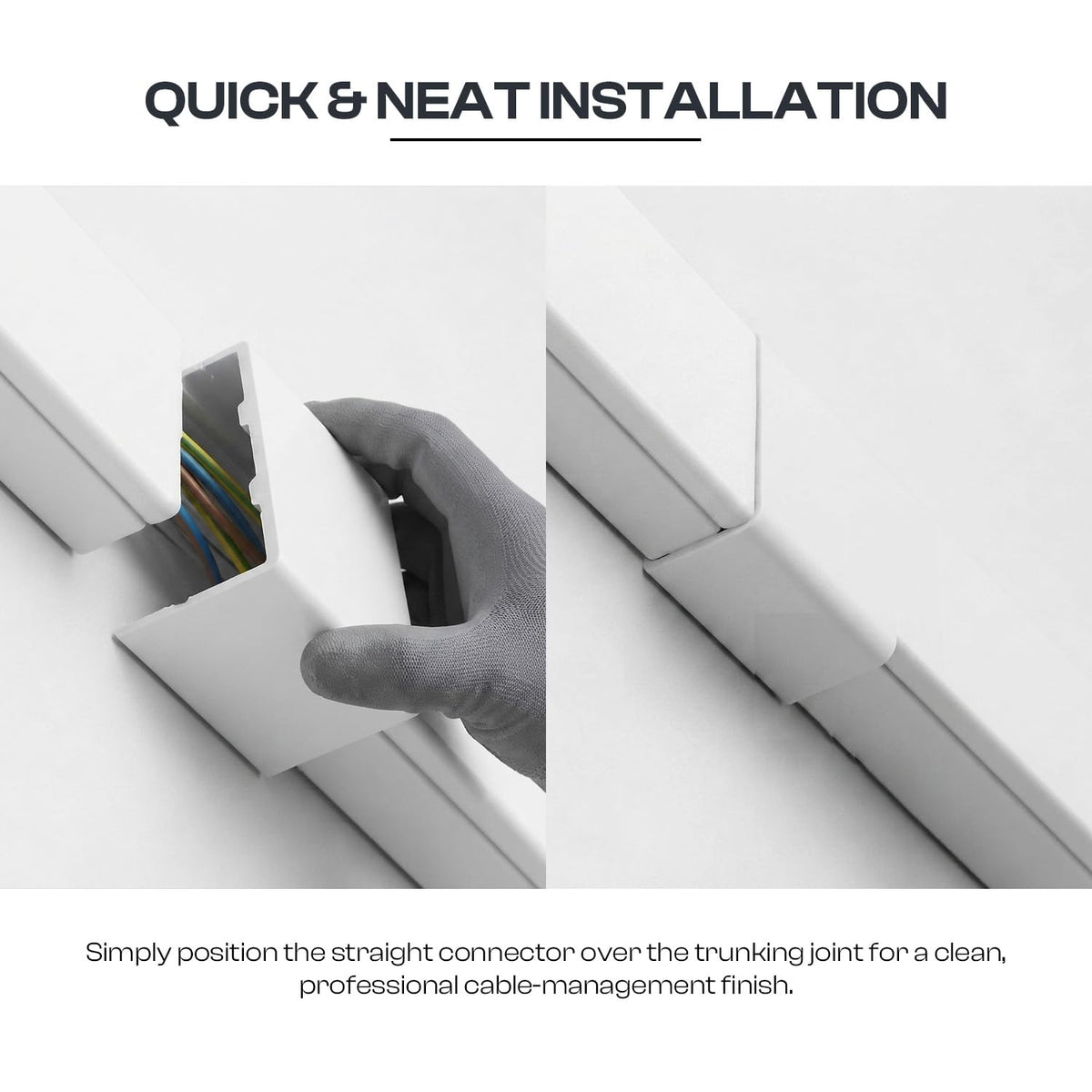 adhesive self cable trunking