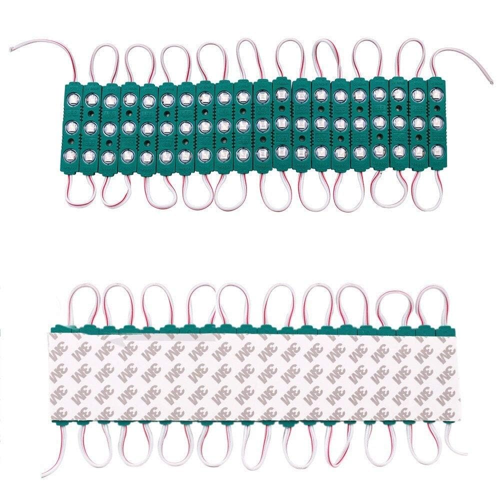 12V IP65 Waterproof LED Module 1.5W 12V Light 200 Pack.