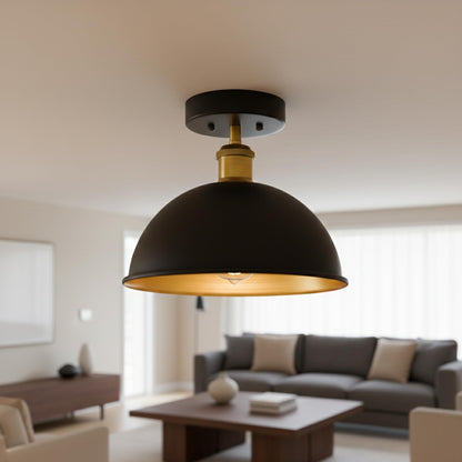 Metal  ceiling light e27 flush mount light