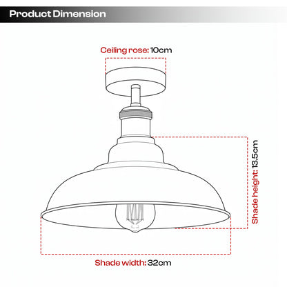 industrial cage ceiling lamp s