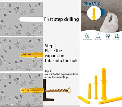 Wall Plugs Plasterboard,Raw Screw Plugs Fish Type Extension Raw Plugs