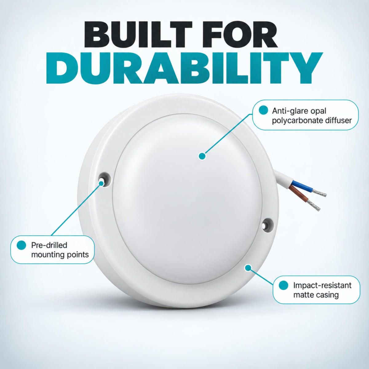 ledsone 9w led flush ceiling l