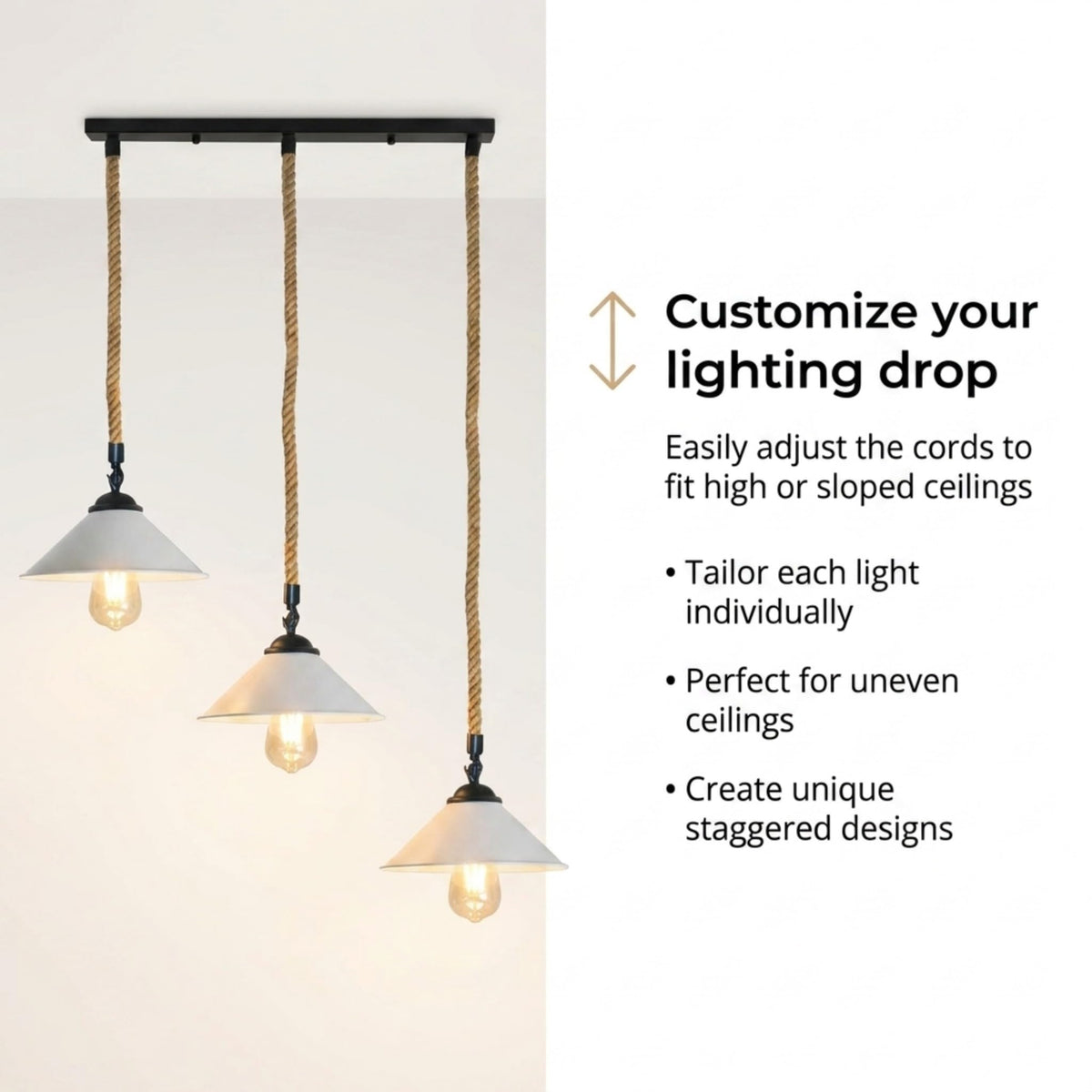 3 Way Pendant Light~4060