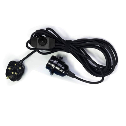 Industrial hanging 4m Plug in Pendant Light Fit~4065