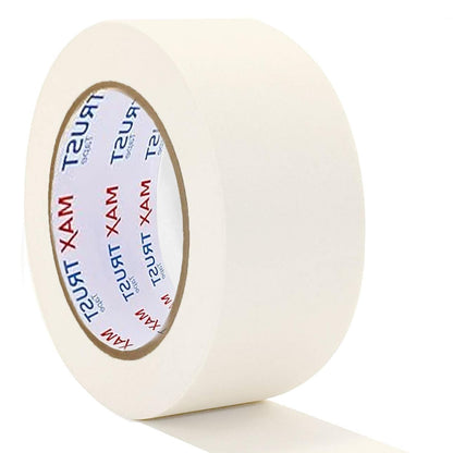 Strong Adhesive Masking Tape 48mm x 50m White Crepe Paper Painting~4013