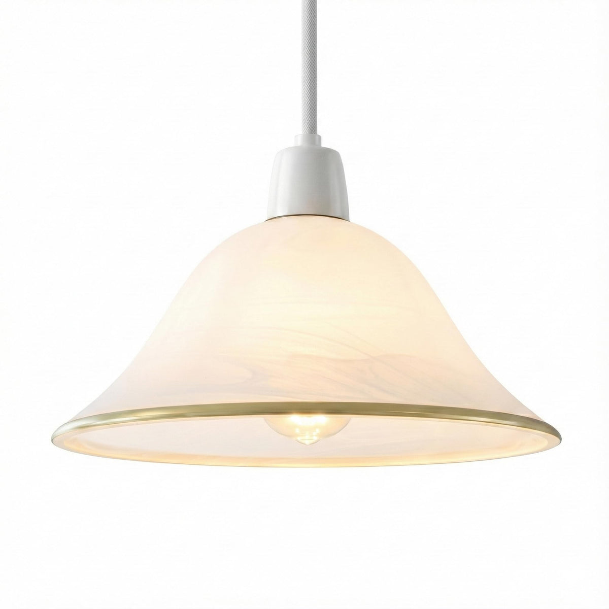 pendant glass lampshade lamp