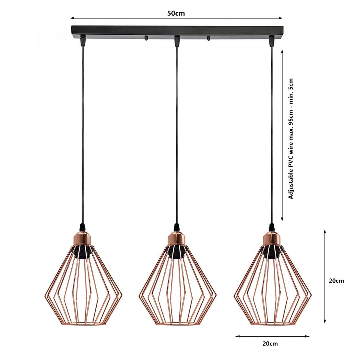 ceiling light shades black