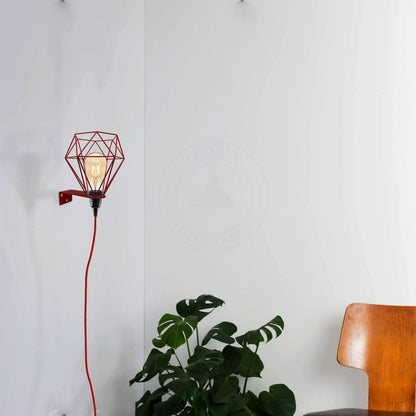 Industrial hanging 4m Plug in Pendant Light Fit~4065