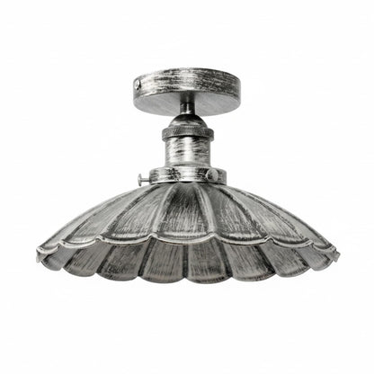 Vintage Retro Semi Flush Mount Metal Ceiling Lamp~4058