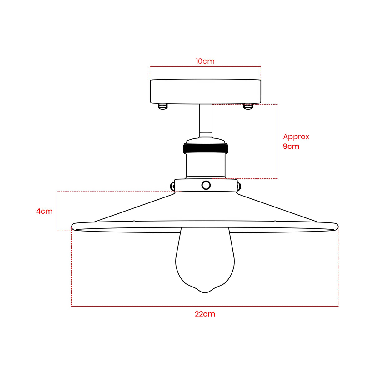porch ceiling light fitting
