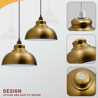 2Pack 29cm Lamp Shade,Pendant Ceiling Light Shade~4080