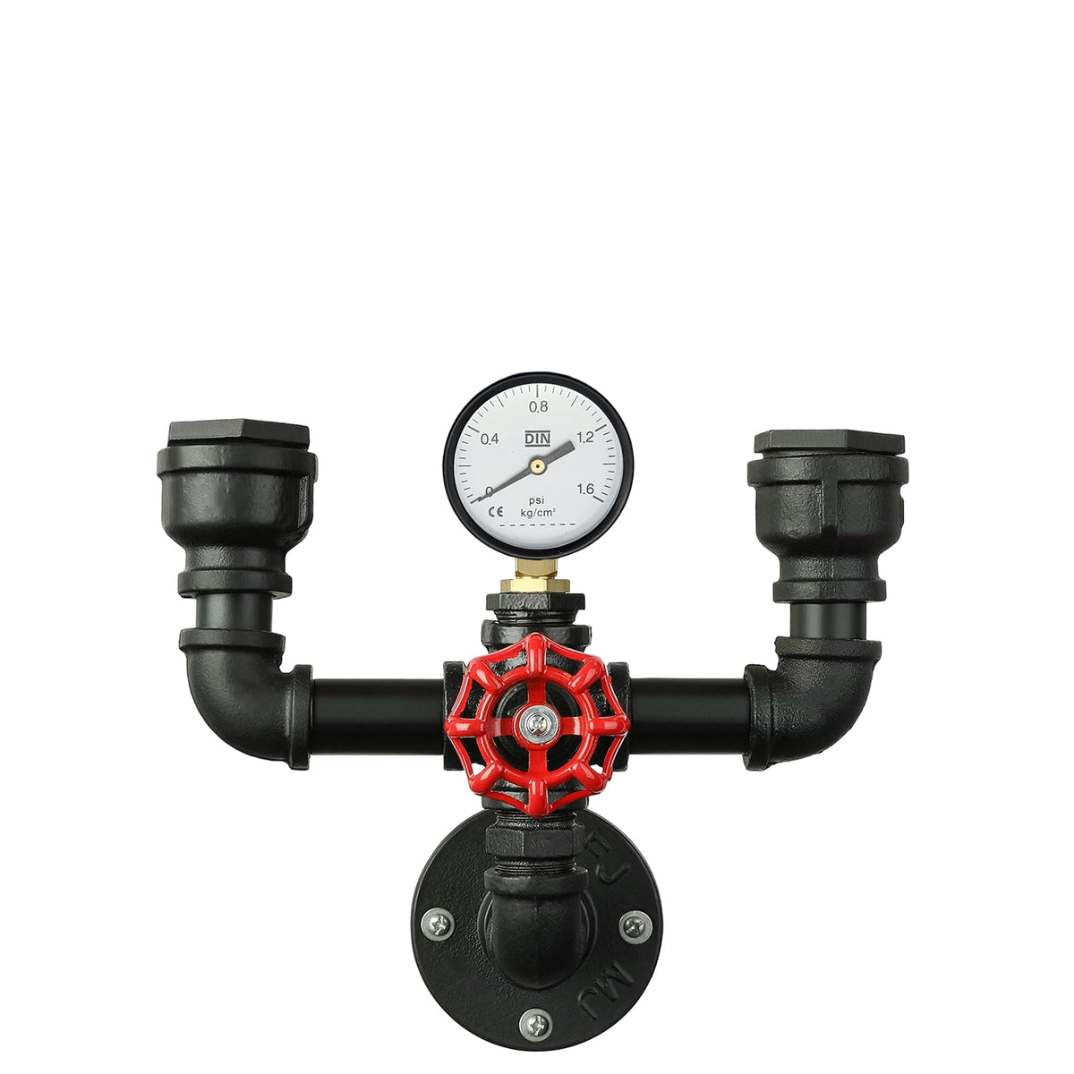 E27 socket pipe wall lamp