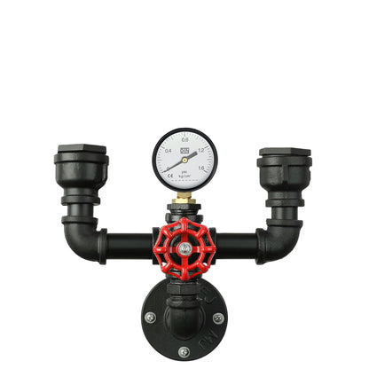 E27 socket pipe wall lamp