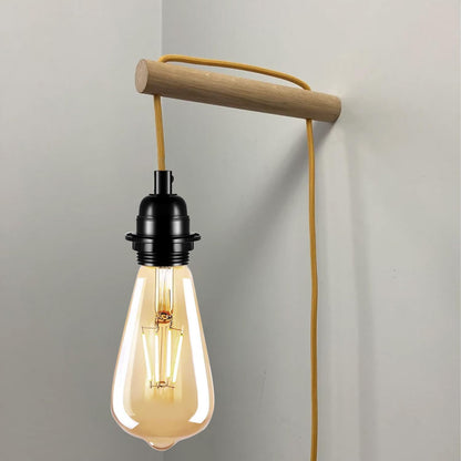 Industrial hanging 4m Plug in Pendant Light Fit~4065