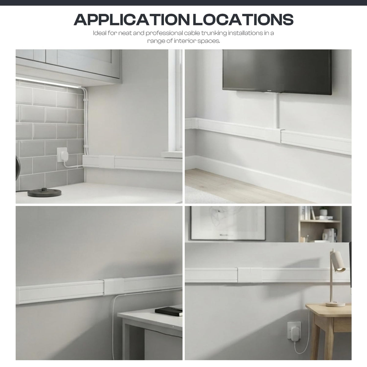 adhesive self cable trunking