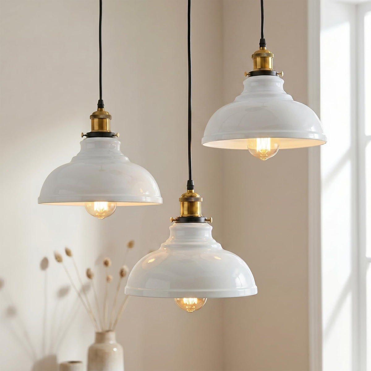 2Pack 29cm Lamp Shade,Pendant Ceiling Light Shade~4080