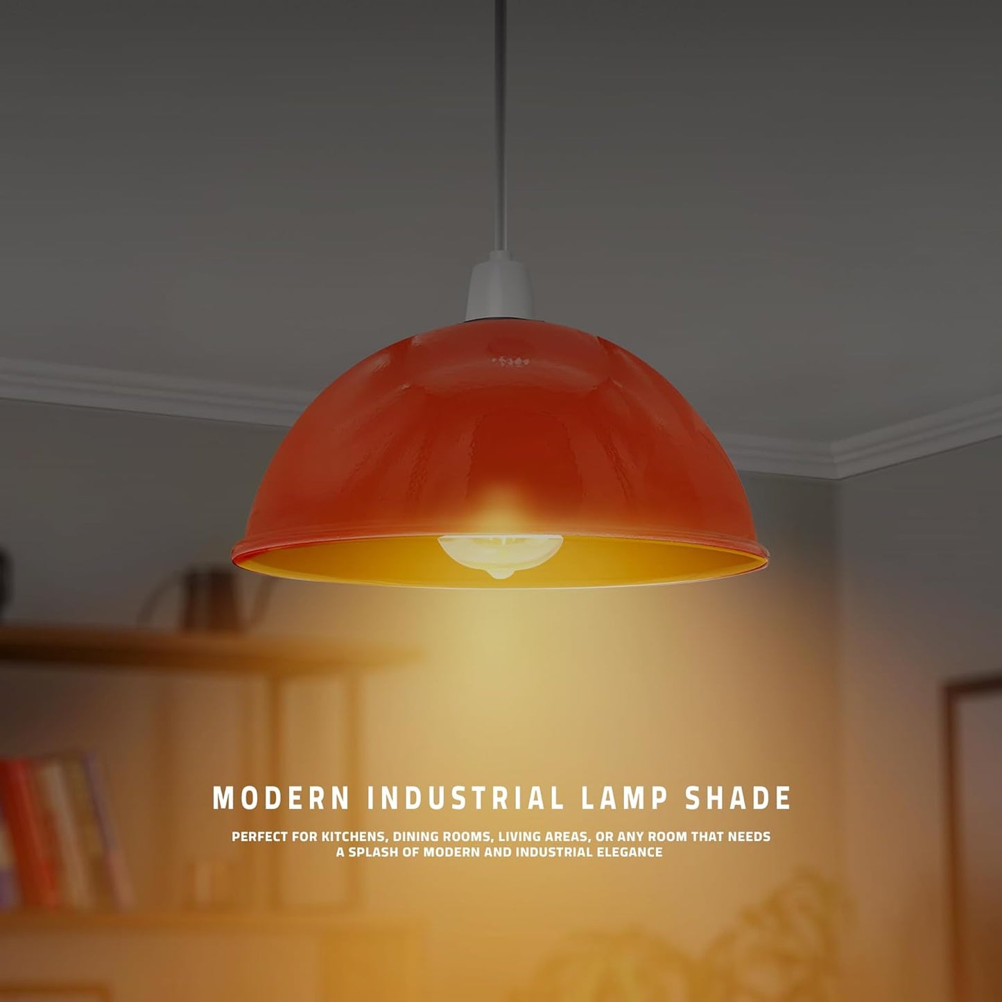 Retro Design Light Easy Fit 40cm Dome Lampshades~2680