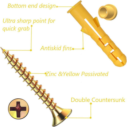 drywall wall plugs and screws