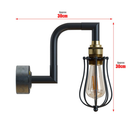 industrial wall light pipe