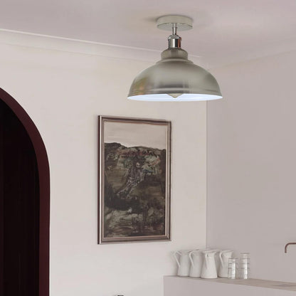 Industrial Modern Semi Flush Mount Ceiling Light~4064