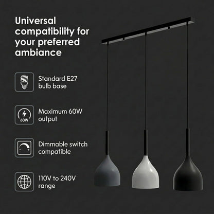 3 Way Pendant Light~4060