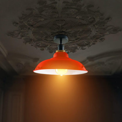 Flush Mount Ceiling Light Metal 32cm Light Shade~4125