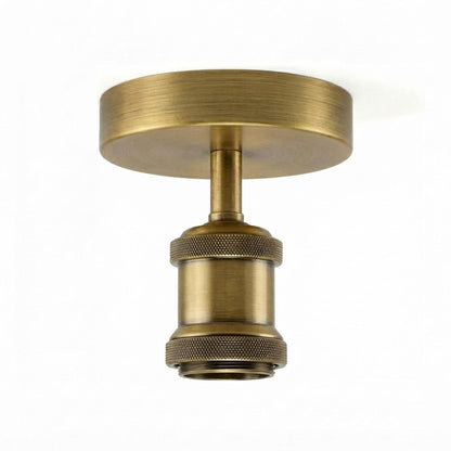 brass ceiling light fitting