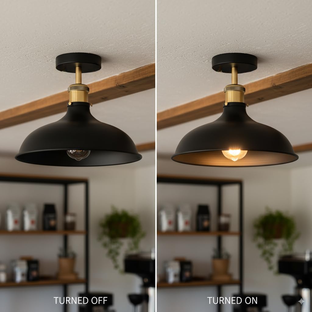 entryway industrial ceiling li