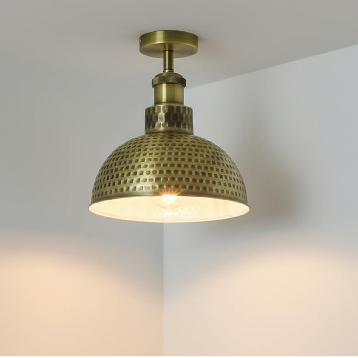 Industrial Modern Semi Flush Mount Ceiling Light~4064