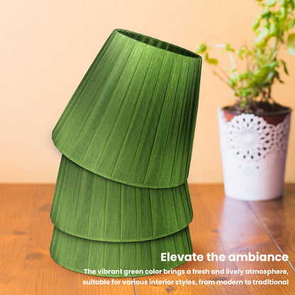 Modern Fabric Coolie Shape Ceiling  Lampshade ~ 3724 - Vintagelite