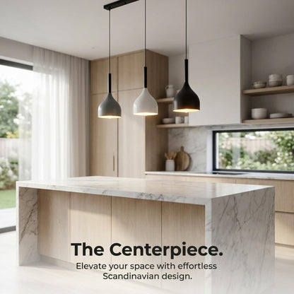 3 Way Pendant Light Triangle Metal Wire Cage~4059