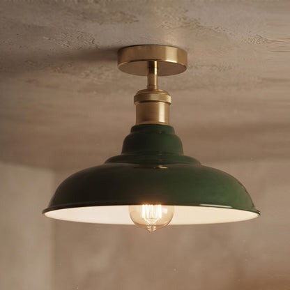 semi light flush ceiling cage