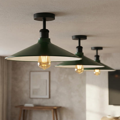 2 Pack Modern Flush Mount Ceiling Light Fixture~4091