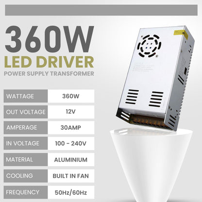 12v led strip light driver