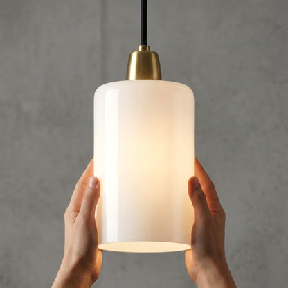 2Pack Glass Lamp Shade E27 Easy Fit Ceiling Pendant~4111